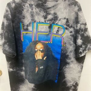 Tie-Dye HER Graphic T-Shirt